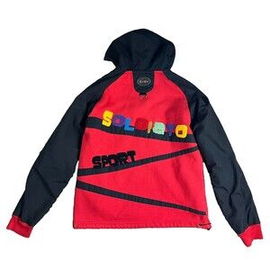 Solbiato Sport Red Fleece Pull-over Hoodie Sweatshirt  Adult XL  DC Streetwear